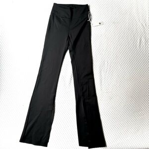 High Rise Split Flare Leggings/Pant